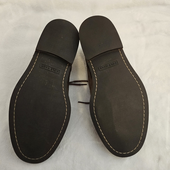 Men's Brown Suede Boots - Picture 3 of 5